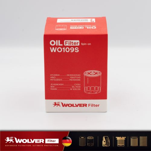 Lọc Nhớt Động Cơ: Wolver WO109S